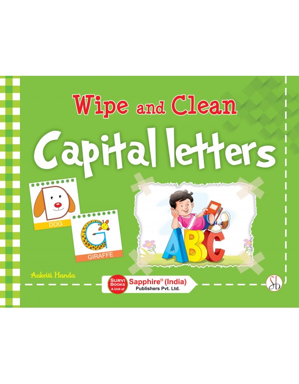 Wipe and Clean Capital Letters